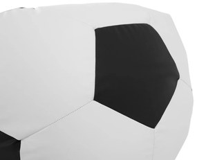 Sedací vak Hannela 500L (šedá ekokoža + biela ekokoža). Vlastná spoľahlivá doprava až k Vám domov. 1053998