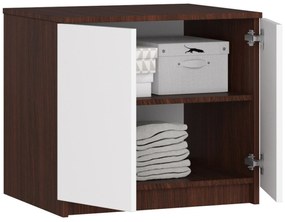Nadstavba na skriňu Sashka II (wenge + biela). Vlastná spoľahlivá doprava až k Vám domov. 1070832