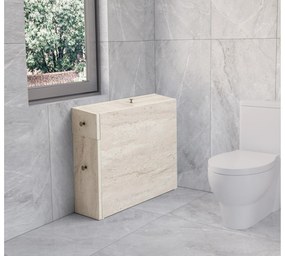 Kúpeľňová skrinka Calena (mramor svetlý) . Vlastná spoľahlivá doprava až k Vám domov. 1101456