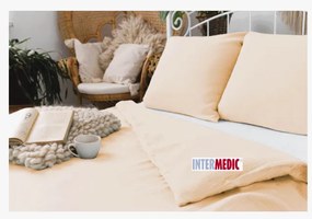 Mušelínové obliečky 140x200 z 100 % bavlny – jemné, priedušné, nežehlivé, vhodné pre citlivú pokožku