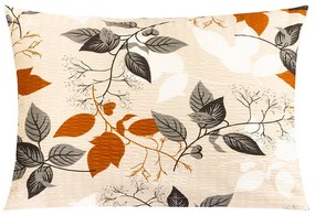 Obal na vankúš Jesenné lístie krepový, 50 x 70 cm, 50 x 70 cm