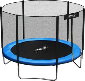 CH Trampolína s rebríkom a bezpečnostnou sieťou 252 cm - modrá