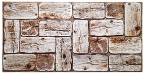 3D PVC obkladový panel 96 x 48 cm - Provence Wood provensálske drevo