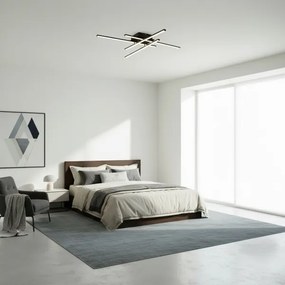 Brilagi - LED stropné svietidlo STRIPES LED/37W/230V čierne