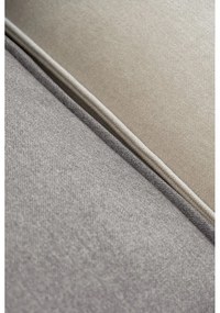 Svetlosivý modul pohovky (pravý roh) Flex Felix – Miuform