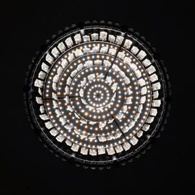 BRILAGI - LED stmievateľné stropné svietidlo CROWN LED/41W/230V priemer 48 cm čierne + DO