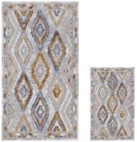 Sivé kúpeľňové predložky v súprave 2 ks 60x100 cm – Mila Home