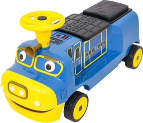 Elektrické autíčko rušeň modré