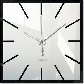 SENTOP | Moderné zrkadlové nástenné hodiny | Luxusný doplnok  | SENTOP X0100 analógové