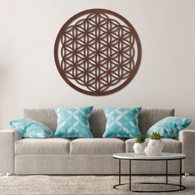 Drevená dekorácia Kvet života – posvätná geometria a mandala na stenu | SENTOP PR0168-akcia20