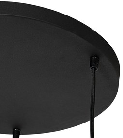 Moderné závesné svietidlo biele 3-svetlo - Cloth