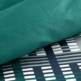 SATÉNOVÉ OBLIEČKY NIKA47 200X220 CM, 2 KS 70X80 CM VZOROVANÉ