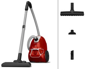 Rowenta - Sáčkový vysávač COMPACT POWER 750W/230V červená