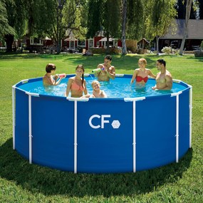 CF Nadzemný bazén s oceľovou konštrukciou FRAME 3,66 x 1,32 m 0056 modrý