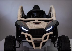 LEAN CARS Elektrické autíčko na batérie Kawasaki JS330 24V5Ah čierno-béžové