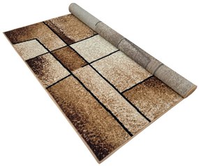 Kusový koberec 160x220 cm LUKEN obdĺžnikový - béžový