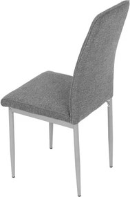 Jedálenská stolička sivá DCL-379 GREY2