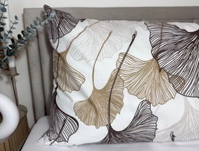 INTERMEDIC SK Obliečka Náhradný manžel 50×150 – Ginko hnedé, 100 % bavlna