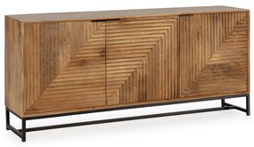 Komoda z mangového dreva v prírodnej farbe 170x79x40 cm Nereida – MOME