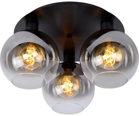 Lucide 74114/03/30 - Stropné svietidlo MARIUS 3xE27/40W/230V čierna
