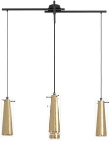 Eglo 97653 - Luster na lanku PINTO GOLD 4xE27/60W/230V