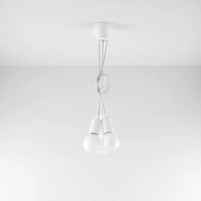 Luster na lanku DIEGO 3xE27/60W/230V