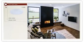 Paulmann 71021 - LED/22W Stropné svietidlo ABIA 230V biela