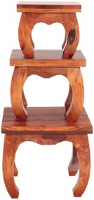 furniture-nabytek.cz - Odkladacie stolíky Kali 3ks