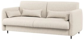 Pohovka Bed-Concept 140 BC-18, Farby: biela, Dostupné poťahy: Solo 263