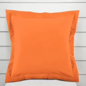 Biante Dekoračná obliečka na vankúš s lemom Rongo RG-035 Oranžová 50 x 60 cm