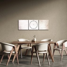 Obraz - Mandaly v stene (s hodinami) (90x30 cm)