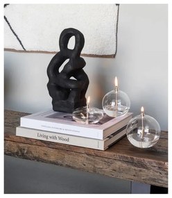 Sklenená olejová lampa (výška 10 cm) Aura – Mette Ditmer Denmark