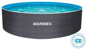 Bazén s pevnou konštrukciou ø 366 cm hĺbka 122 cm Orlando – Marimex