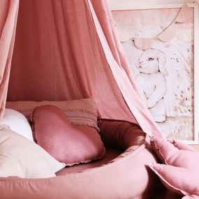 Hniezdo pre deti sýto ružová