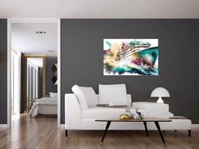 Obraz - Akvarelové more (90x60 cm)