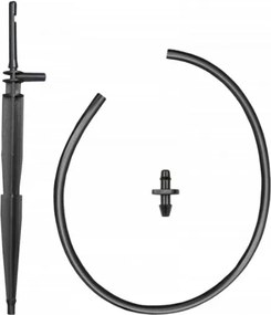 Bradas Tyčový kvapkovač, priamy s 50 cm hadicou