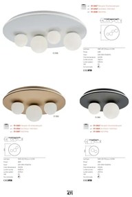 Redo 01-2657 - LED stropné svietidlo CORUM LED/48W/230V 3000K CRI 90 biela
