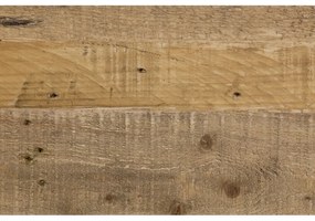 furniture-nabytek.cz - Masívny nočný stolík Albury z recyklovanej borovice, lakovaný, prírodná farba