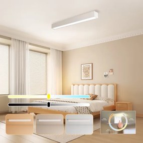 Immax NEO 07258L - LED Stmievateľné svietidlo LUNGO 29W/230V Wi-Fi Tuya biela + DO