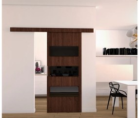 Posuvné dvere LIVELLO IV - biela / nie / 96