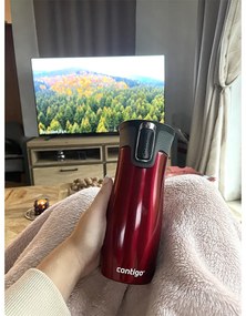 Termoska Contigo West Loop 470 ml červená