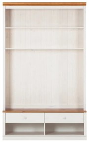 Biela TV zostava z borovicového dreva 140x223 cm Anita – Støraa