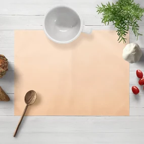 Biante Saténové prestieranie na stôl polyesterový Satén LUX-L046 Béžové 30x40 cm