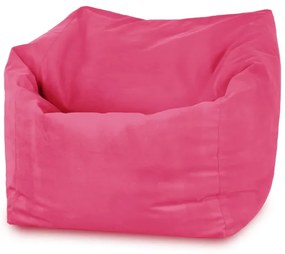 Sedací vak AMALFI plyš ružový