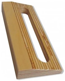 Dorazník papiera pre rezačky EBA-IDEAL 4300, 4305, 4315, 4350, 432, 435, 436, 4205, 4215, 4250, prírodné drevo
