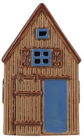 Ib Laursen Kameninový svietnik Visby blue barn door