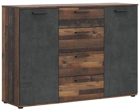 Komoda Oldheaven old wood/beton