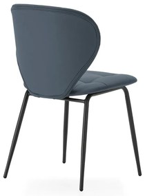 Tmavosivé jedálenské stoličky v súprave 2 ks Maura – Marckeric