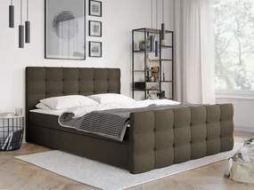 Kontinentálna posteľ Vivien 2, Rozmer postele: 140x200, Dostupné poťahy: Rico 03