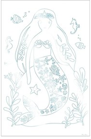 Omaľovánky Mermaid – Meri Meri